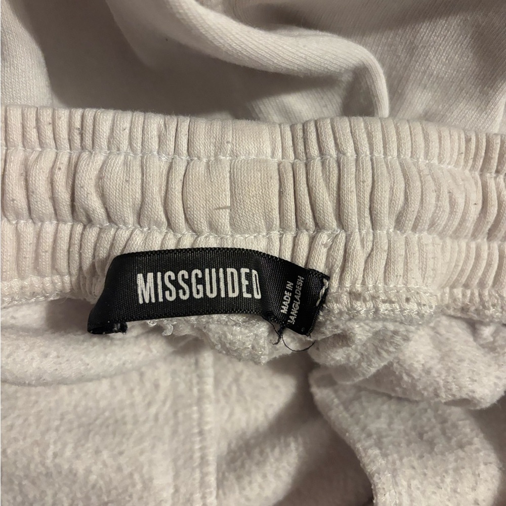 White sweatpants